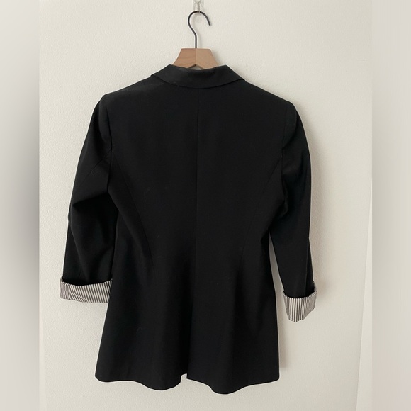Zara blazer with stripe sleeves size Medium - Picture 3 of 5